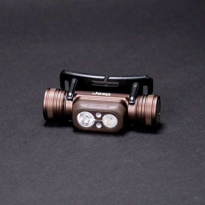 Jeep × Energizer ハイブリッド充電式メタルLEDヘッドランプ
