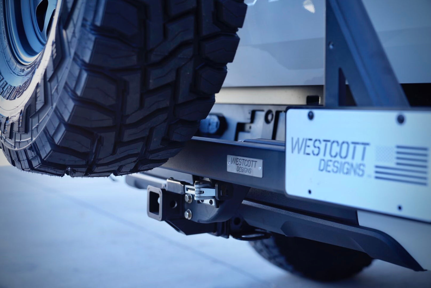 WEST COTT DESIGNS ウエストコットデザイン スペアタイヤ キャリア ラック Universal Modular Spare Tire Carrier Rack