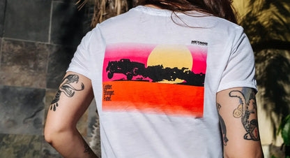 Method Race Wheels Endless Summer Ladies Crop Top Tシャツ White (女性用）