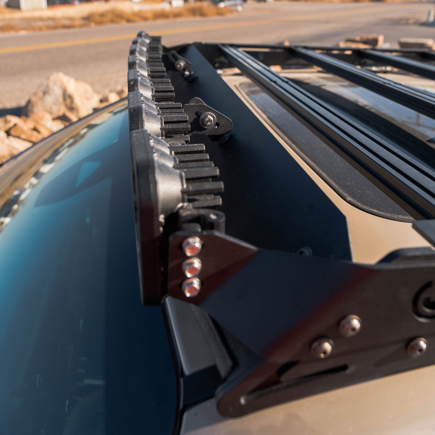 PRINSU プリンス フロントフェイシング ライトバー ブラケット Diode Dynamics用