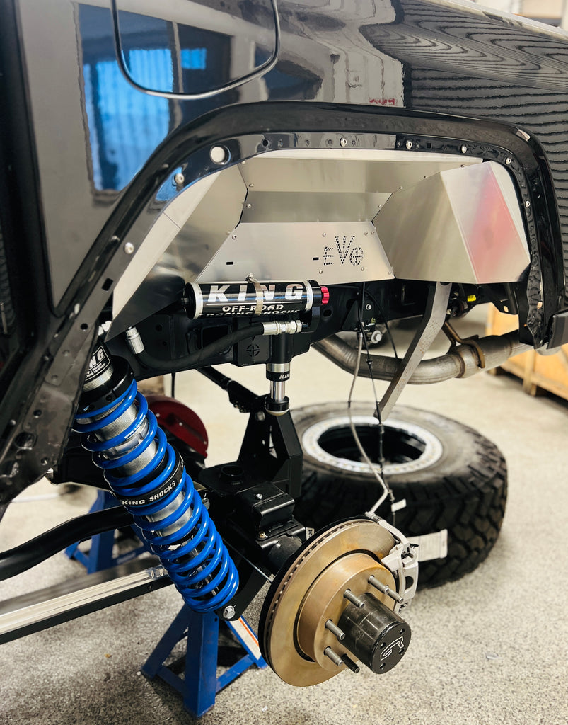 EVO Manufacturing  リアアルミニウムインナーフェンダー (JT)