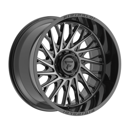 Fittipaldi Off Road FA08MBDT | GLOSS BLACK MACHINED FACE WITH DARK TINT