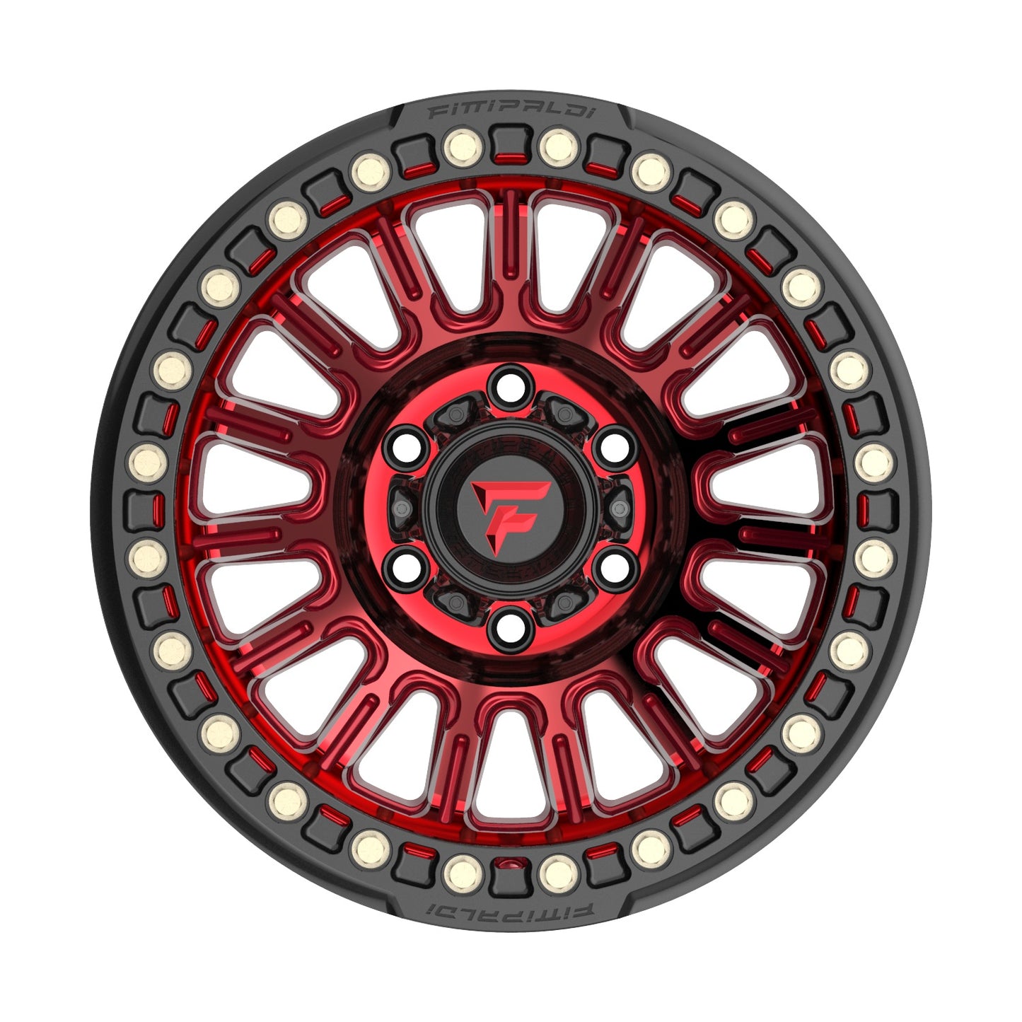 Fittipaldi Off Road FB152R BEADLOCK | METALLIC RED WITH RED TINT