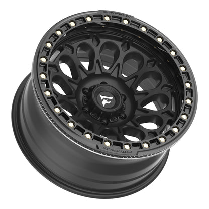 Fittipaldi Off Road FB153B BEADLOCK | SATIN BLACK WITH GLOSS BLACK FORGED RING