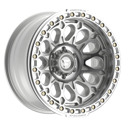 Fittipaldi Off Road FB153M BEADLOCK | GLOSS SILVER MACHINED WITH MACHINED RING