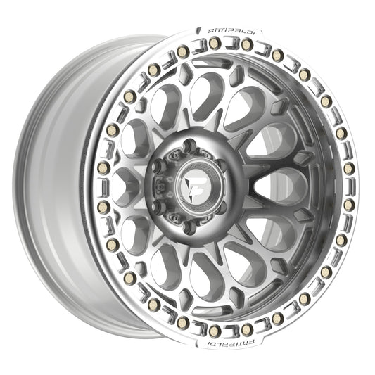 Fittipaldi Off Road FB153M BEADLOCK | GLOSS SILVER MACHINED WITH MACHINED RING