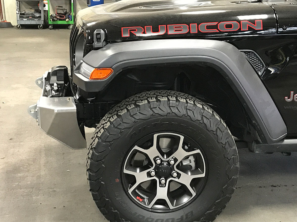 ジェンライト　JEEP ラングラー用　アルミ製フロントバンパー　JL GenRight Off Road ジェンライトオフロード アルミニウム