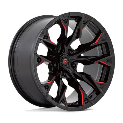 Fuel Off Road フューエルオフロード ホイール D823 FLAME | GLOSS BLACK MILLED W/ CANDY RED