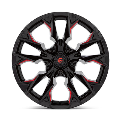 Fuel Off Road フューエルオフロード ホイール D823 FLAME | GLOSS BLACK MILLED W/ CANDY RED