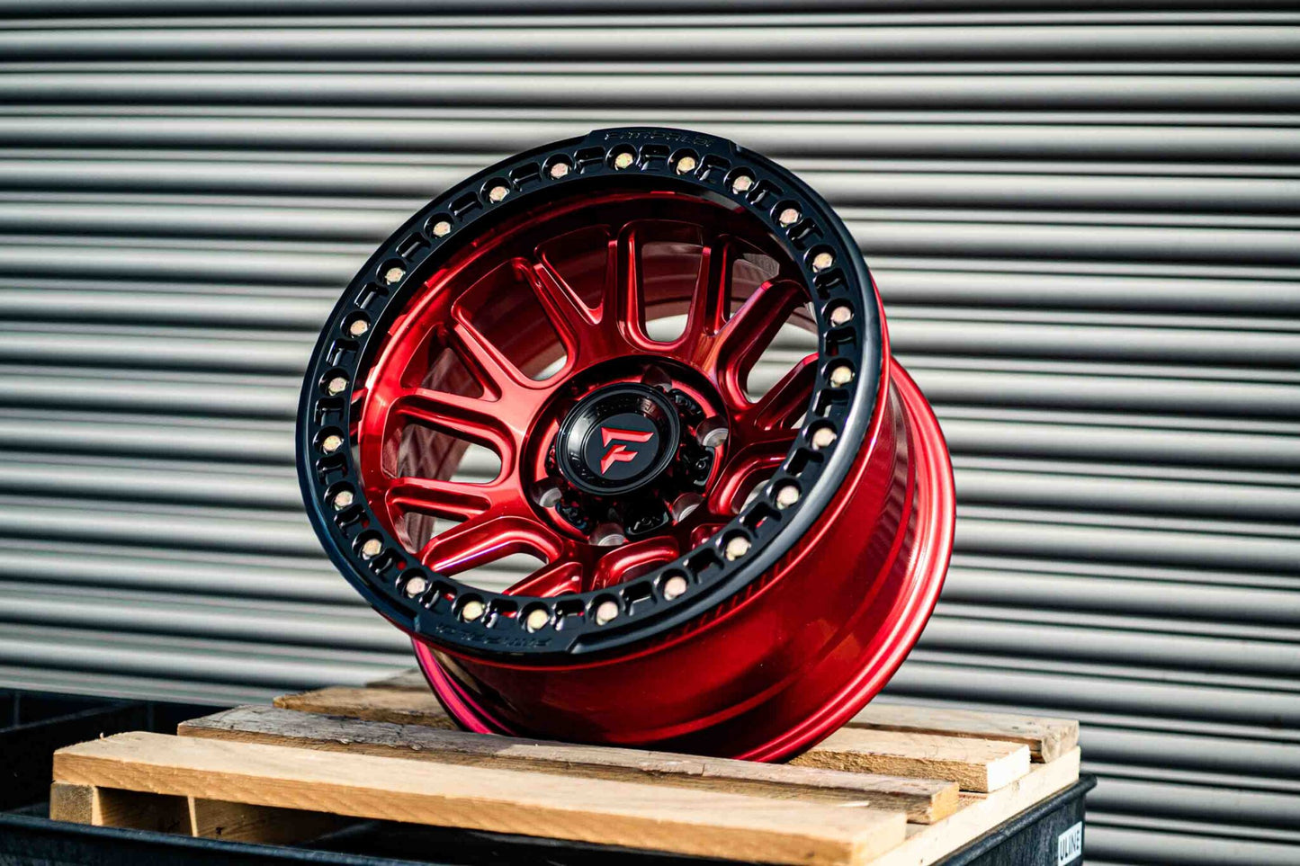 Fittipaldi Off Road FB151R BEADLOCK | METALLIC RED WITH RED TINT