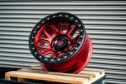 Fittipaldi Off Road FB151R BEADLOCK | METALLIC RED WITH RED TINT