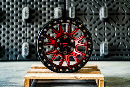Fittipaldi Off Road FB151R BEADLOCK | METALLIC RED WITH RED TINT