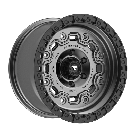 Fittipaldi Off Road FT100AB | SATIN ANTHRACITE WITH SATIN BLACK LIP