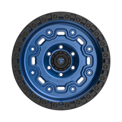 Fittipaldi Off Road FT100BLB | GLOSS BLUE WITH SATIN BLACK LIP