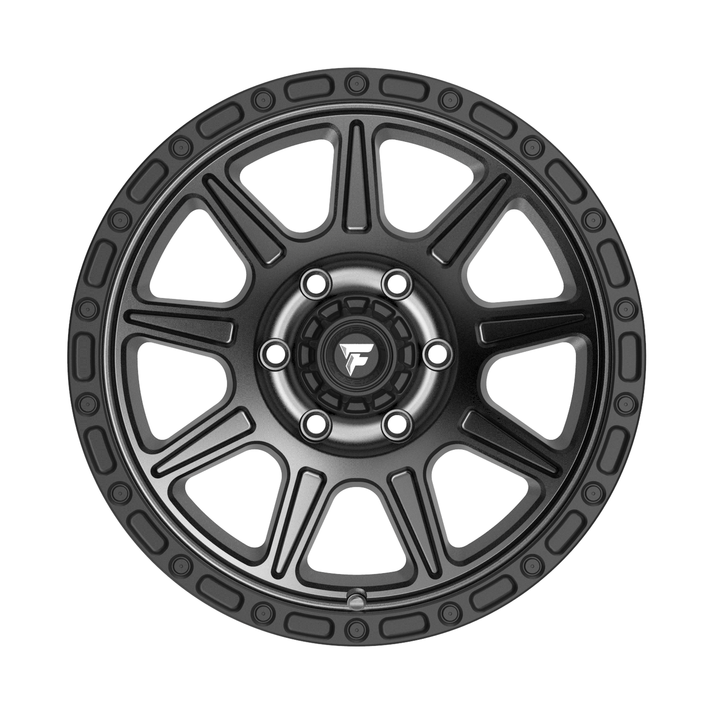 Fittipaldi Off Road FT104AB | SATIN ANTHRACITE WITH SATIN BLACK LIP