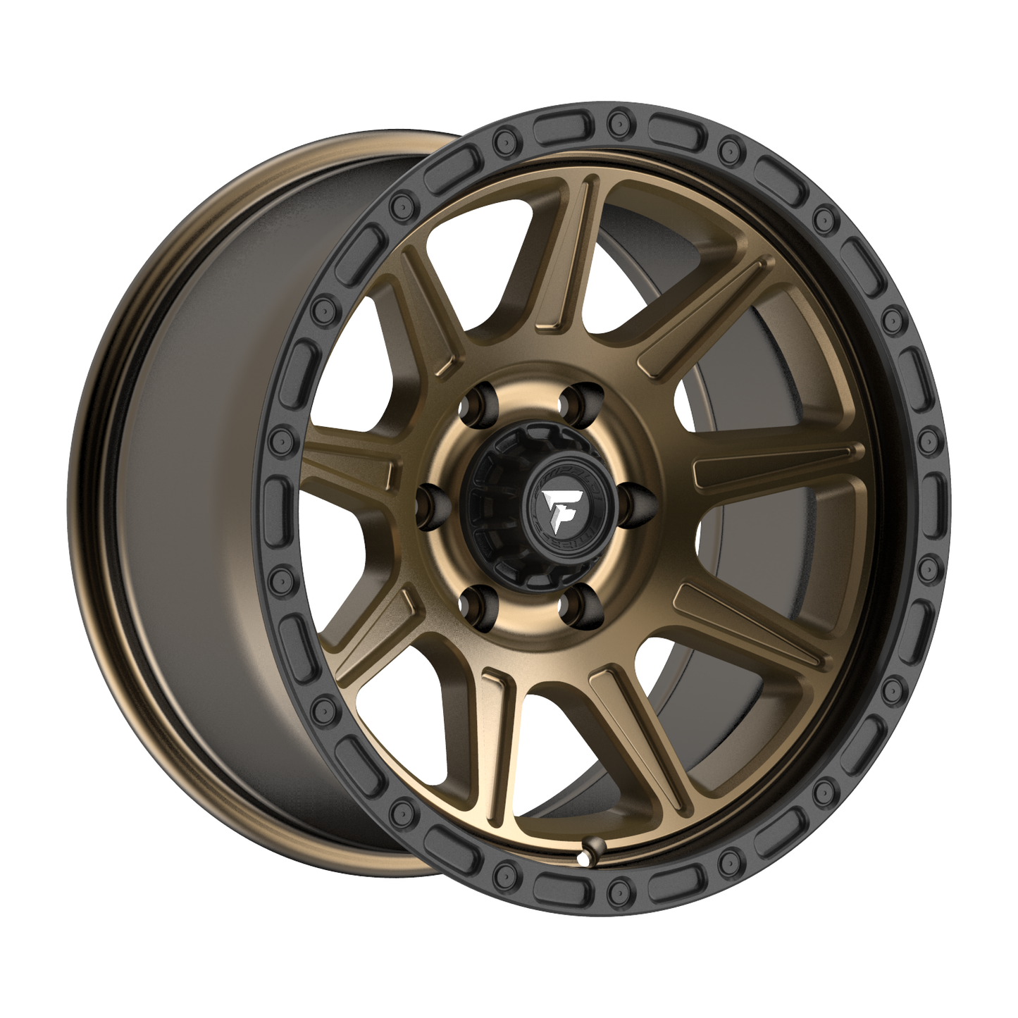 Fittipaldi Off Road FT104ZB | SATIN BRONZE WITH SATIN BLACK LIP