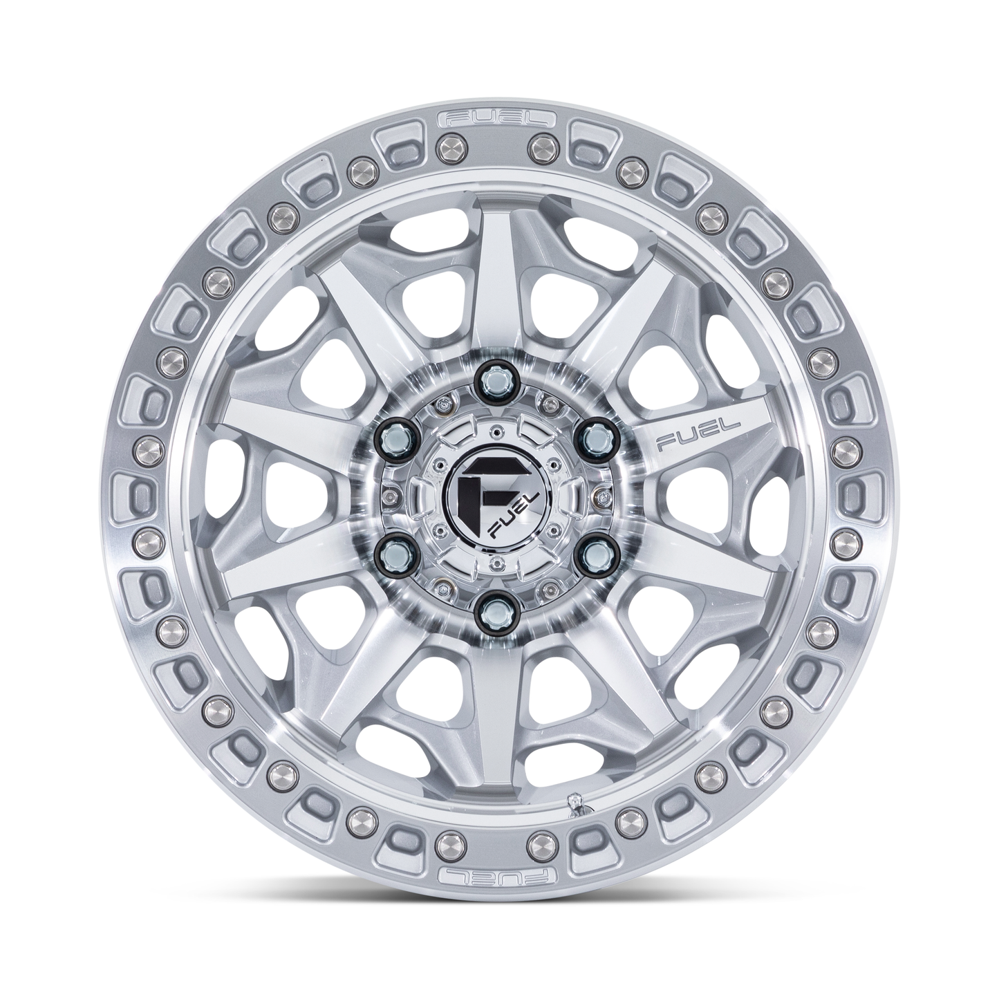 Fuel Off Road フューエルオフロード ホイール D883 COVERT | SILVER W/ MACHINED FACE
