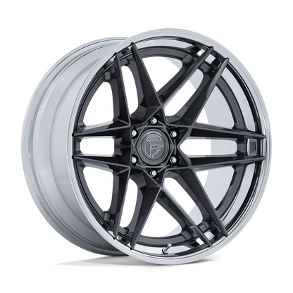 Fuel Off Road フューエルオフロード ホイール FC408 FLIGHT | GLOSS GUNMETAL W/ CHROME LIP