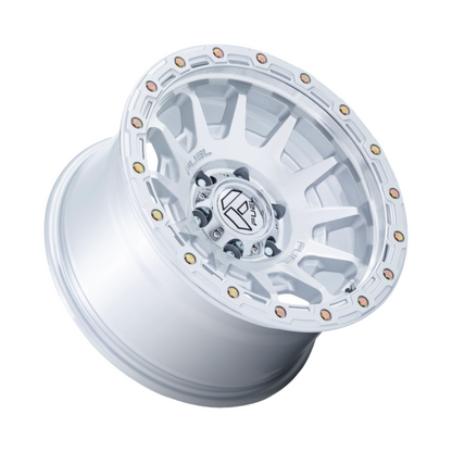 Fuel Off Road フューエルオフロード ホイール FC884 FORTRESS | GLOSS SILVER W/ MACHINED FACE