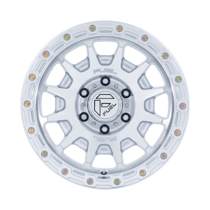 Fuel Off Road フューエルオフロード ホイール FC884 FORTRESS | GLOSS SILVER W/ MACHINED FACE