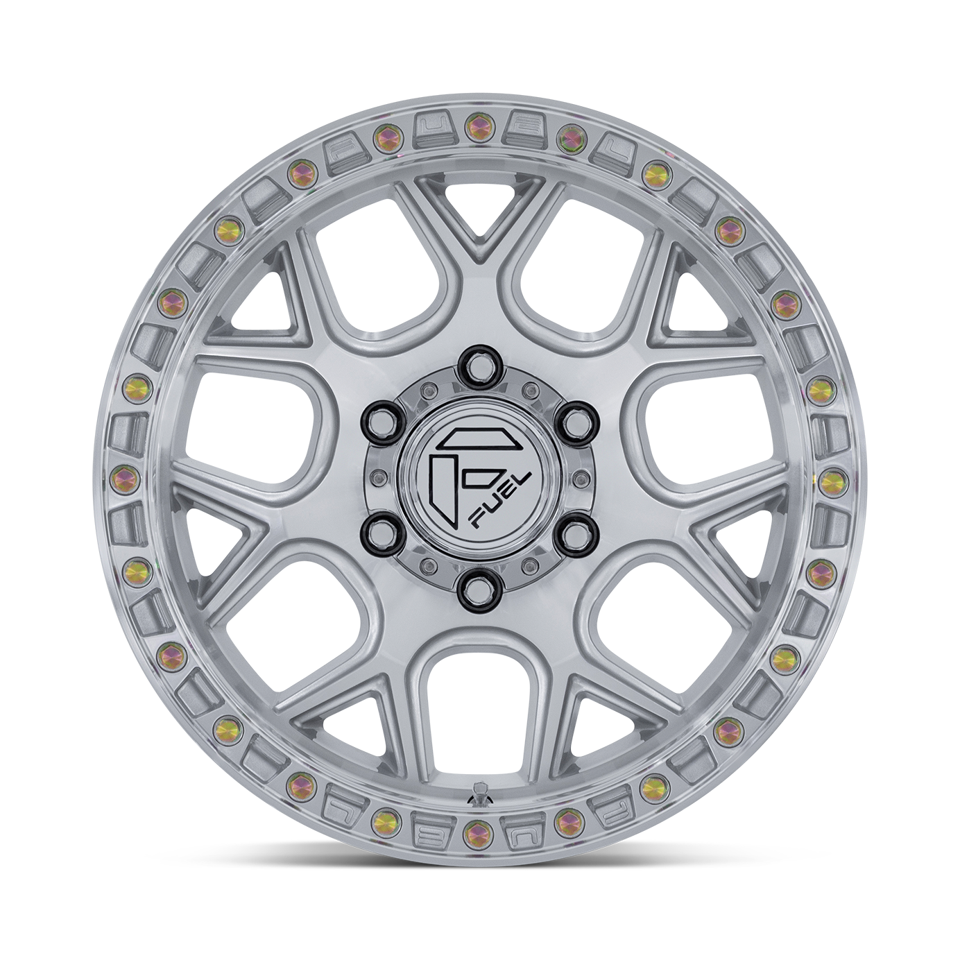 Fuel Off Road フューエルオフロード ホイール FC908 PUMA | GLOSS SILVER W/ MACHINED FACE