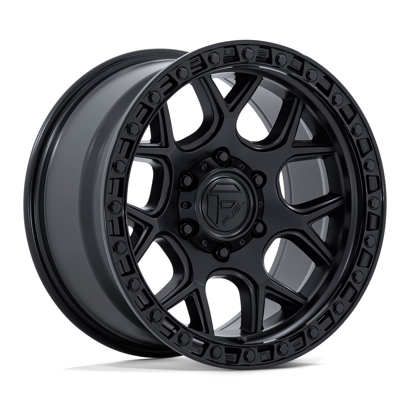 Fuel Off Road フューエルオフロード ホイール FC908 PUMA | MATTE BLACK W/ GLOSS BLACK LIP
