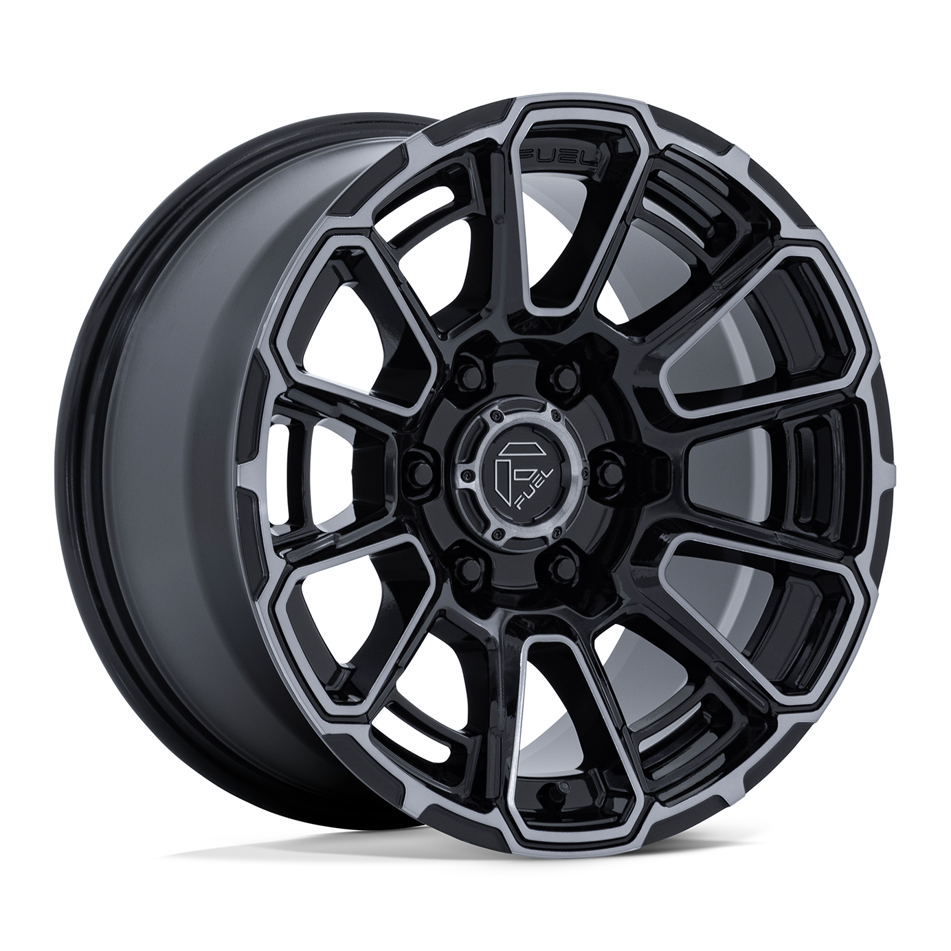 Fuel Off Road フューエルオフロード ホイール FC910 FOXHOUND | GLOSS BLACK DARK TINTED CLEAR