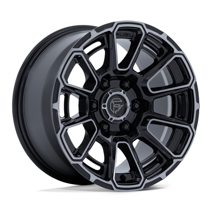 Fuel Off Road フューエルオフロード ホイール FC910 FOXHOUND | GLOSS BLACK DARK TINTED CLEAR