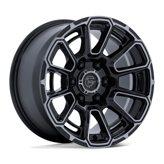 Fuel Off Road フューエルオフロード ホイール FC910 FOXHOUND | GLOSS BLACK DARK TINTED CLEAR
