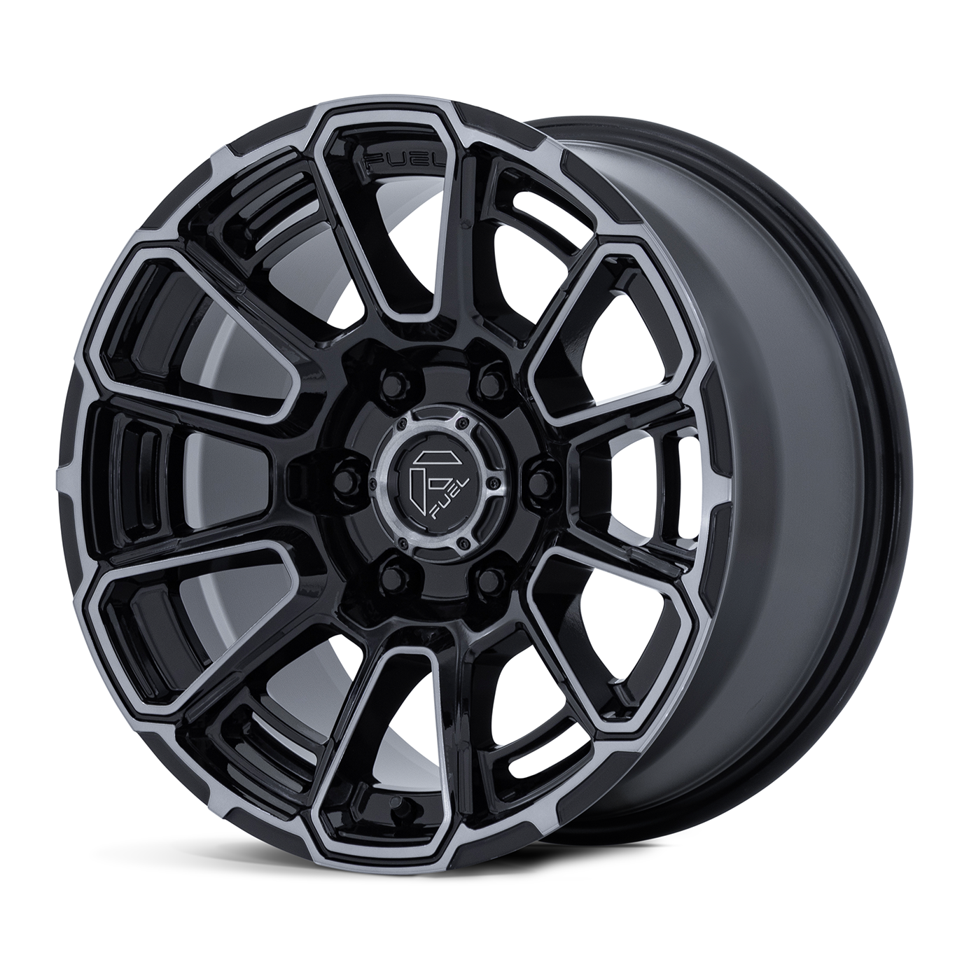 Fuel Off Road フューエルオフロード ホイール FC910 FOXHOUND | GLOSS BLACK DARK TINTED CLEAR