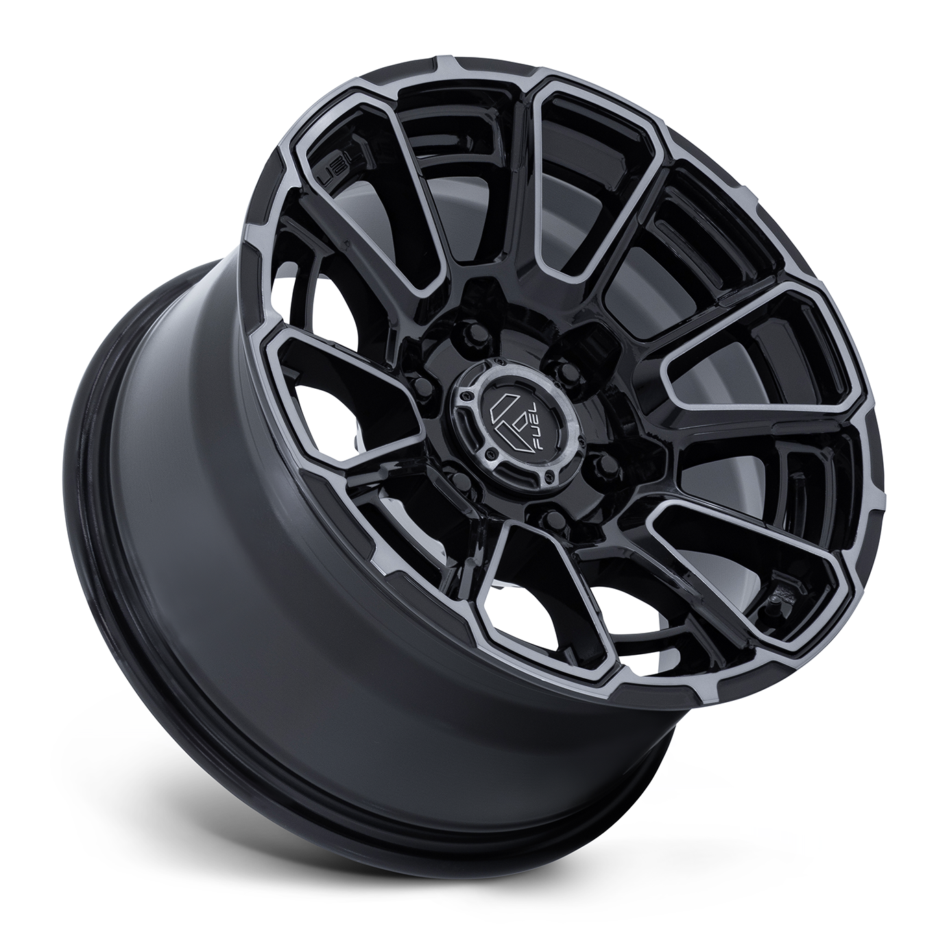 Fuel Off Road フューエルオフロード ホイール FC910 FOXHOUND | GLOSS BLACK DARK TINTED CLEAR