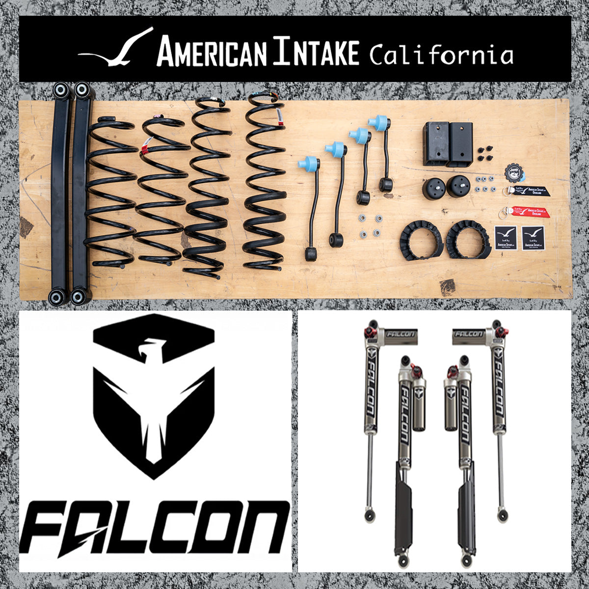 アメリカンインテイク オリジナルリフトキット (JL) – アメリカン