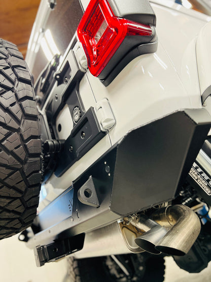 EVO Manufacturing アルミライト リアバンパー (JL)