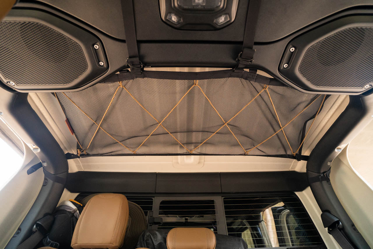 Blue Ridge Overland Gear ルーフメッシュストレージ アティック 収納 (JTグラディエーター)