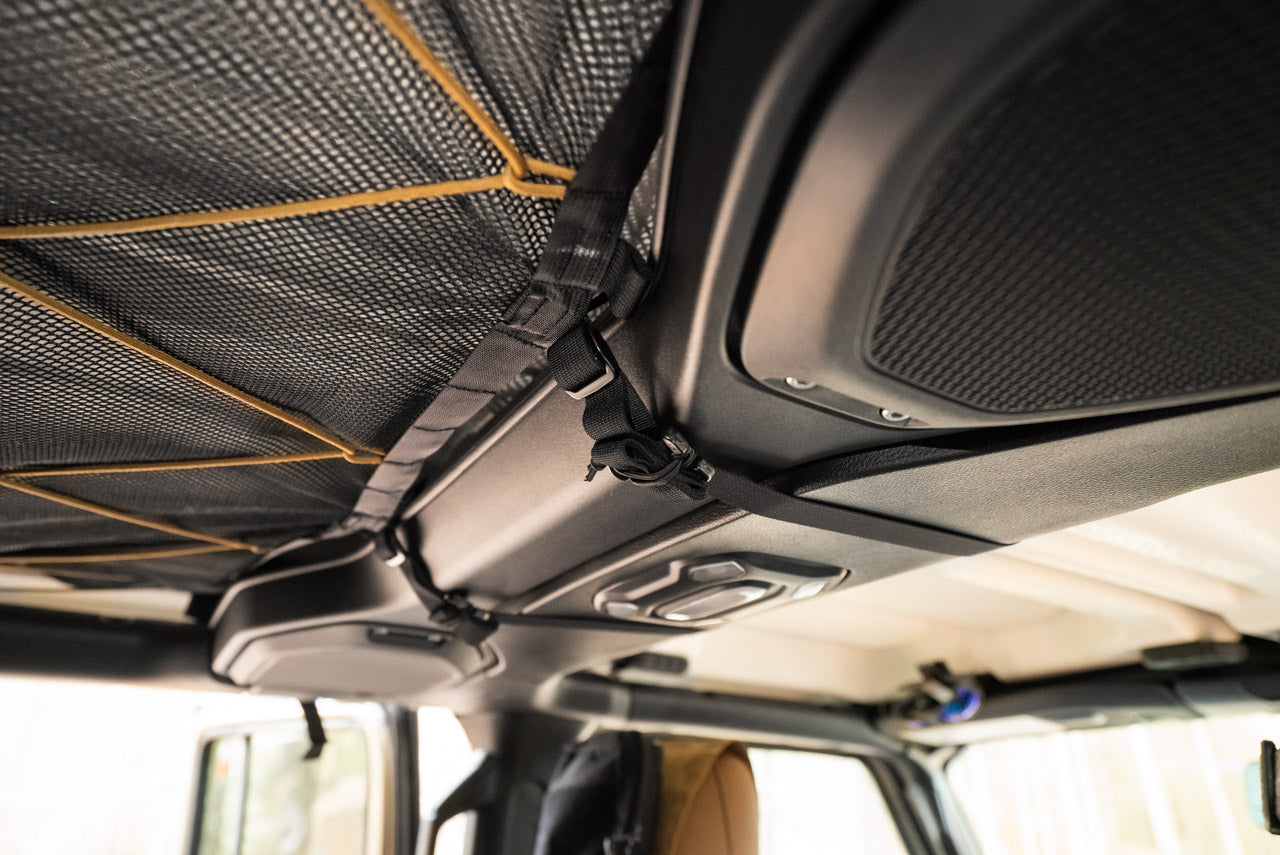Blue Ridge Overland Gear ルーフメッシュストレージ アティック 収納 (JTグラディエーター)