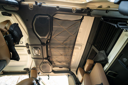 Blue Ridge Overland Gear ルーフメッシュストレージ アティック 収納 (JTグラディエーター)