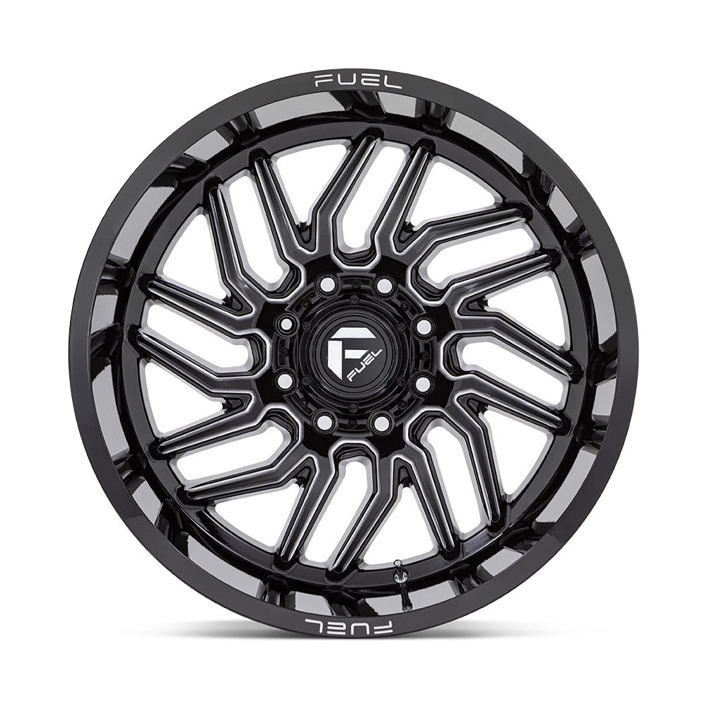 Fuel Off Road フューエルオフロード ホイール D807 HURRICANE | GLOSS BLACK MILLED