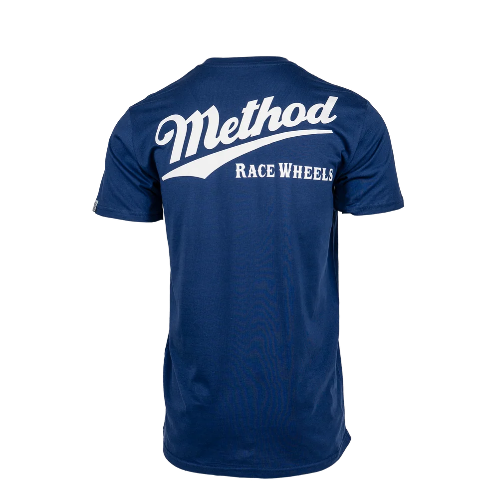 Method Race Wheels Pub Tシャツ Cobalt