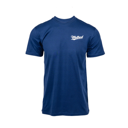 Method Race Wheels Pub Tシャツ Cobalt