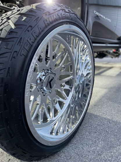 KG1 FORGED ホイール KC014 TRIDENT | POLISHED