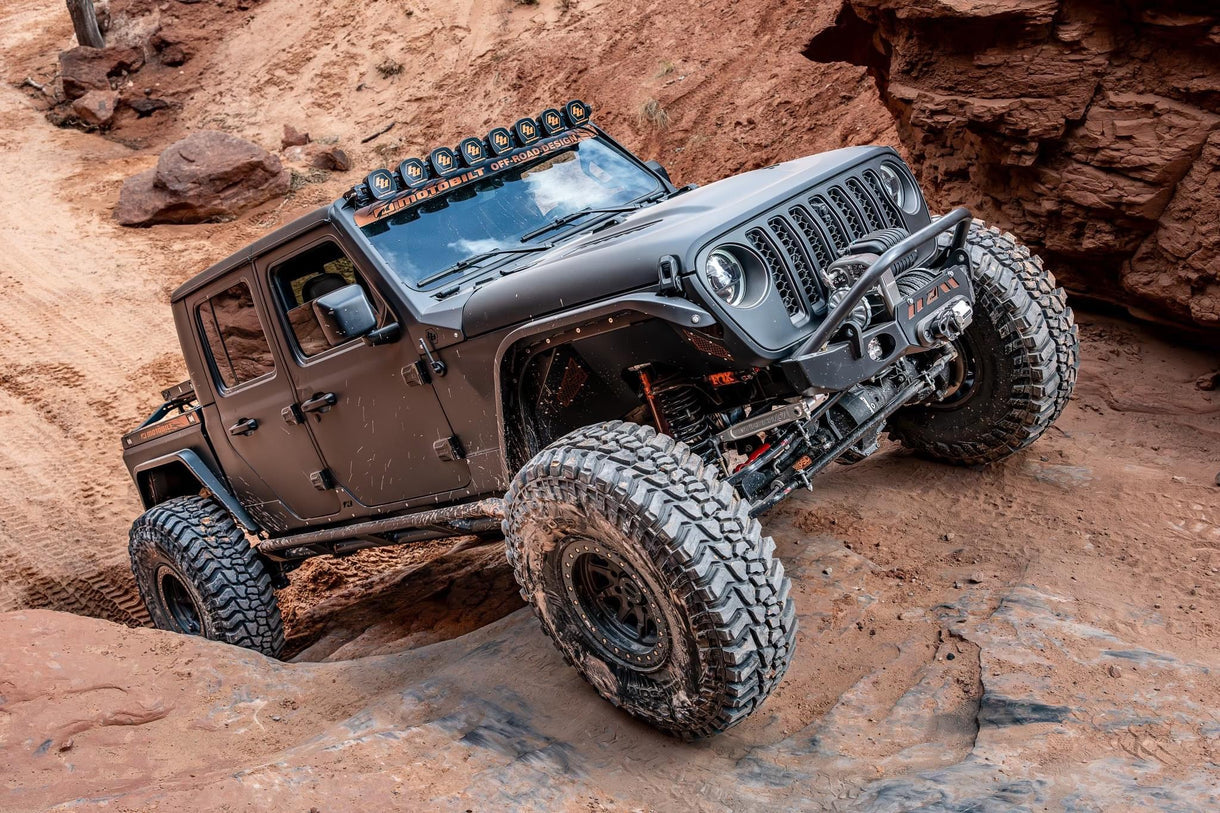 Motobilt JL/JT用ハイクリアランス フロント インナーフェンダー（40インチ以上タイヤ対応）