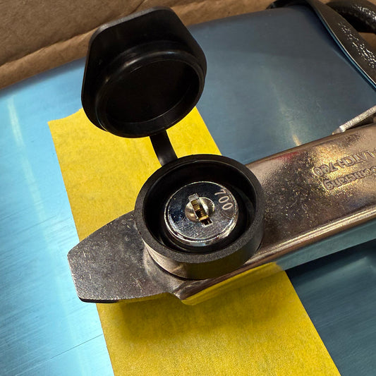 スペアタイヤ ハードケース カバー 補修パーツ キーシリンダー交換品