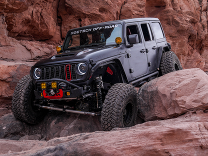 Motobilt JL/JT用ハイクリアランス フロント インナーフェンダー（40インチ以上タイヤ対応）