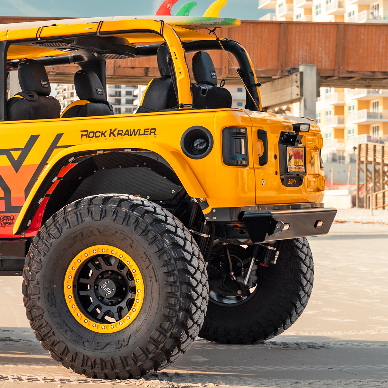 SAVVY OFFROAD サヴィーオフロード リアトリムキット、コーナーガード (JL)