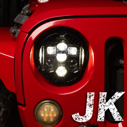 Baja Designs DOT LP6 LED ヘッドライト キット 純正ハロゲン対応 (JK