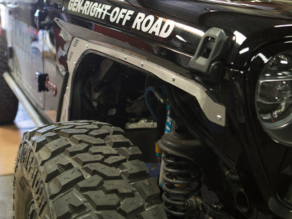 GenRight Off Road ジェンライトオフロード フェンダーデリートキット フロント (JL/JT)