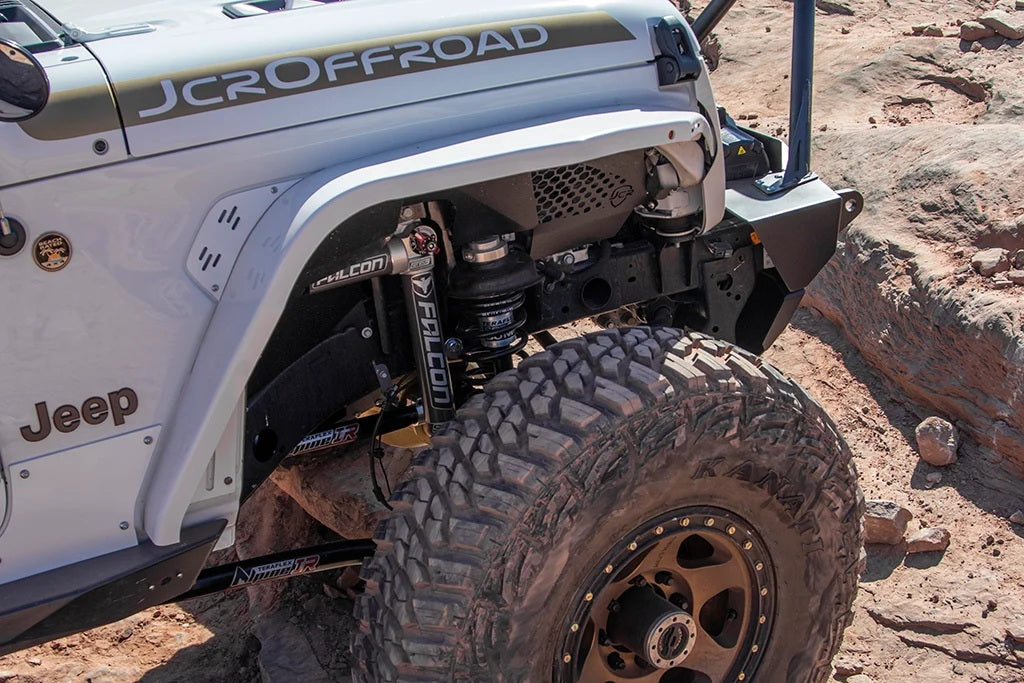 JCR Offroad Falcon Shock対応 フロント インナーフェンダーキット (JL/JT)