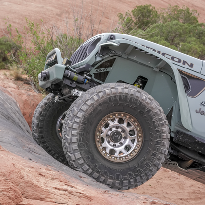 SAVVY OFFROAD サヴィーオフロード レガシー6061 フープ付 アルミニウム フロントバンパー (JL/JT)