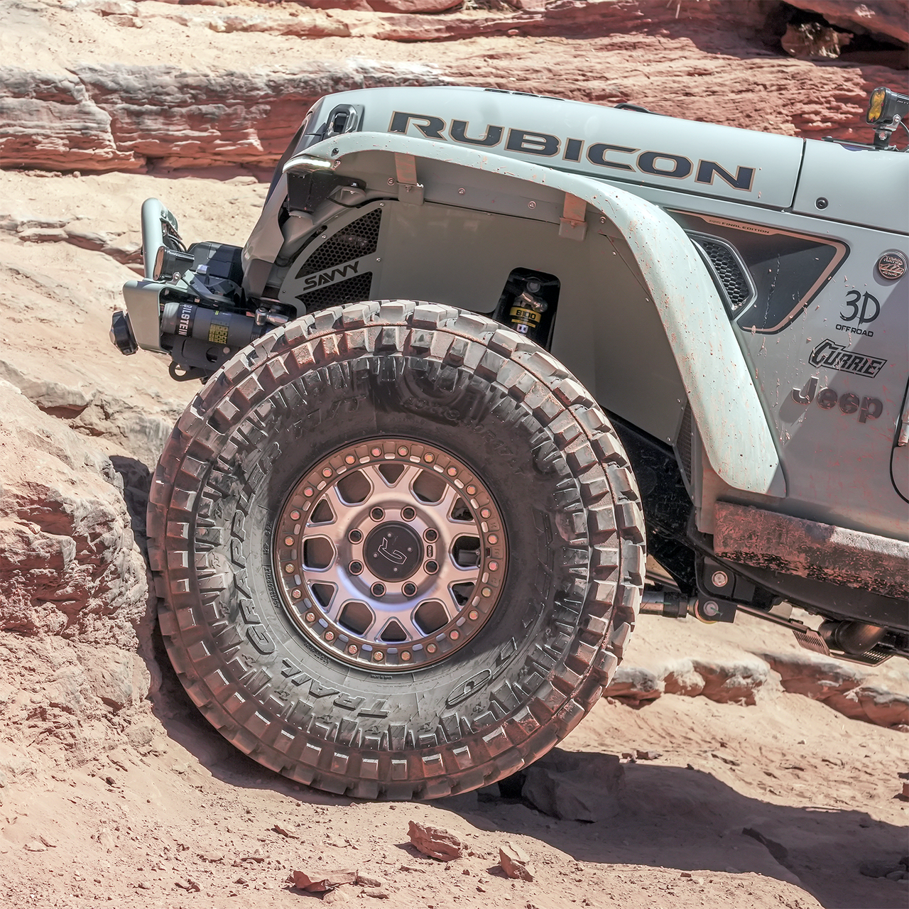 SAVVY OFFROAD サヴィーオフロード ハイクリアランスフロントインナーフェンダー (JL/JT)