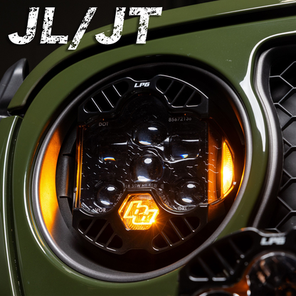 Baja Designs DOT LP6 LED ヘッドライト キット 純正LED/ハロゲン対応 (JL/JT)